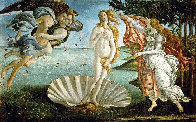 Botticelli, Venus' fødsel