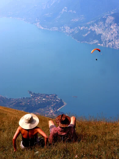 Paragliding fra Monte Baldo