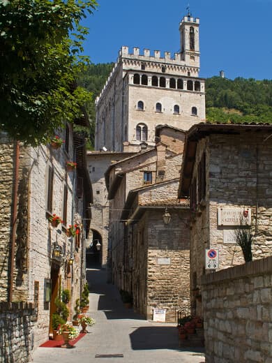 Italiens skjulte skatte – her Gubbio i Umbrien Italiens skjulte skatte