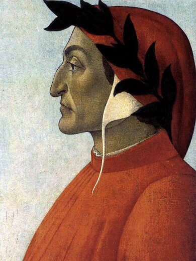 Dante, der knæsatte volgare som italiensk rigssprog