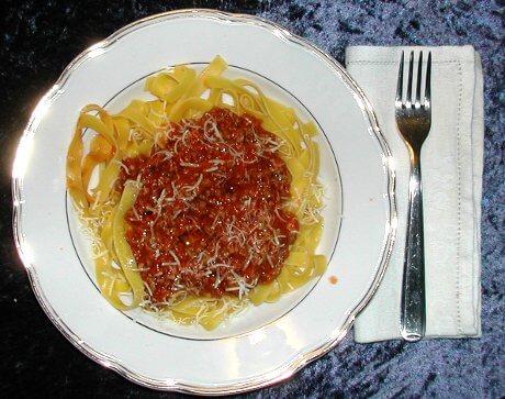 Pasta med kødsovs – Tagliatelle al ragù