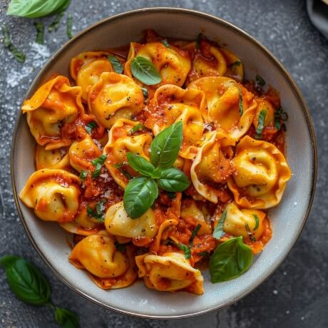 Pasta med tomatsovs