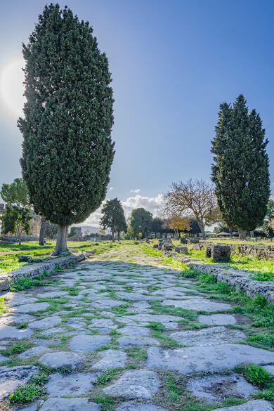 Via Sacra i Paestum