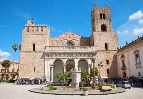 Normannernes katedral i Monreale på Sicilien