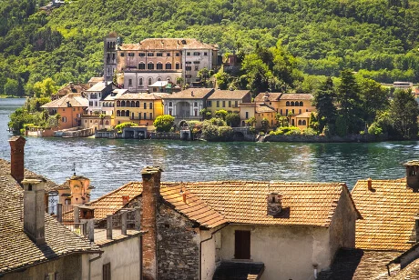 Ortasøen med San Giulio