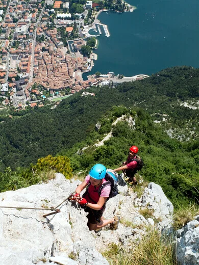 Bjergklatring i Riva del Garda