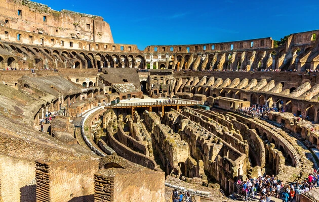 Arenaen i Colosseum