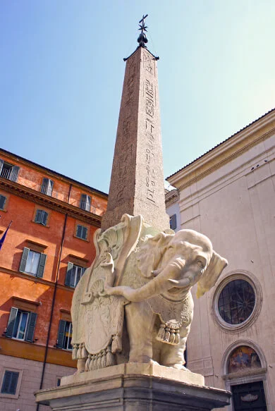 Babyelefanten på Piazza della Minerva