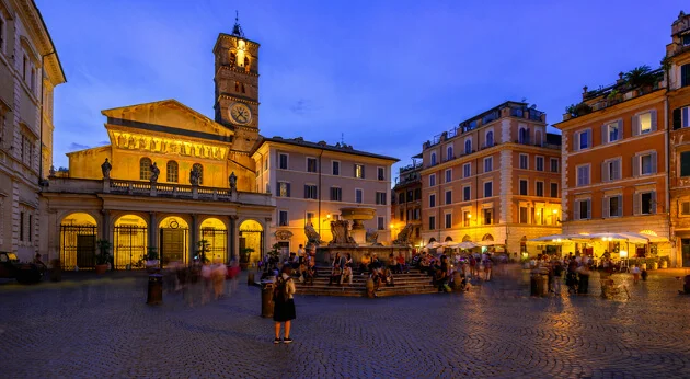 Piazza Santa Maria in Trastevere