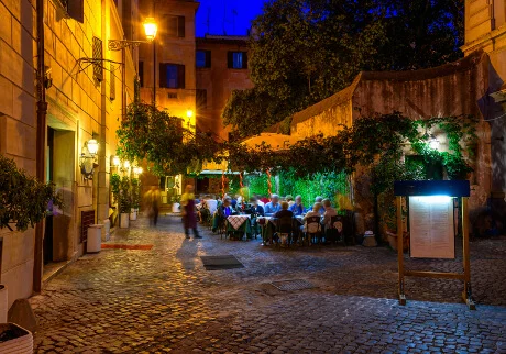 Restaurant i Trastevere