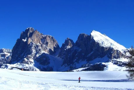 Langrend i Dolomitterne